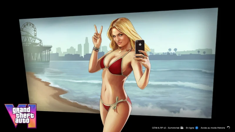 GTA VI logo in GTA V